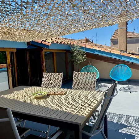شقة Loft Climatise Avec Grande Terrasse A - Fr-1-604-48 Mèze